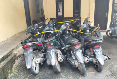 13 Kendaraan Diamankan Polres Sarolangun dari Residivis Curanmor dan Narkoba di Sarolangun