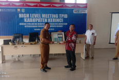 Pj Bupati Buka High Level Meeting TPID Kerinci 