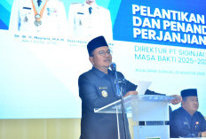 Pelantikan PT Siginjai Sakti, Wali Kota Maulana: Legitimasi yang Saya Berikan Harus Jadi Modal Kepercayaan
