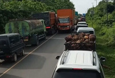 Macet Hingga 2 Kilometer, Akibat Proyek Pembangunan Turap di Jujuhan
