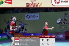 Dejan/Gloria Bangkit dari Ketertinggalan, Amankan Tiket 16 Besar Indonesia Open 2024
