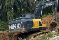 Dinas PUPR Batanghari Minta Perbaikan Permanen  Amblasnya Jalan di Desa Petajen Akibat Parit Gajah