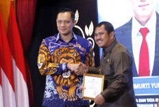 Bupati Bungo Terima Piagam Penghargaan dari Menteri ATR /BPN