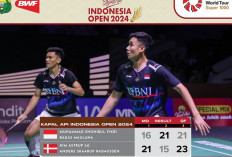 Perjuangan Bagas/Fikri Berakhir di Perempat Final Indonesia Open 2024