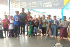 Belasan Anak di Lingkar Selatan Kota Jambi Ikut Sunatan Massal, Naim: Semoga Bermanfaat