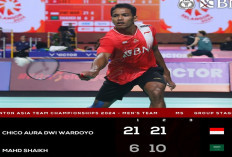 Chico Aura Dwi Wardoyo Buka Jalan Kemenangan Tim Putra Indonesia di BATC 2024