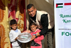 INH dan Baznas Bagikan Hidangan Ramadan bagi Warga Gaza