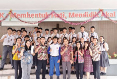 Pelajar Jambi Antusias Ikuti Edukasi Keselamatan  #Cari_aman Bareng Honda