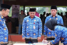  Bupati BBS Resmi Lantik PPPK di Candi Muaro Jambi, Semangat Pengabdian Disatukan dengan Warisan Budaya
