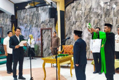 Bupati Batang Hari M Fadhil Lantik Pj Sekda Mula P Rame 