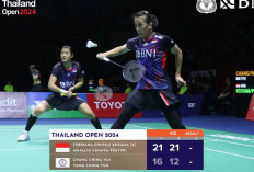 Febriana/Amallia Melaju ke Semifinal Thailand Open 2024