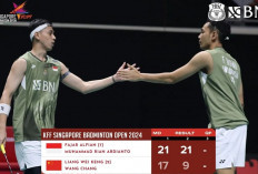 Tundukkan Liang/Wang, Fajar/Rian Raih Tiket Semifinal Singapore Open 2024