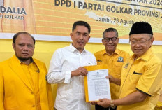 Golkar Resmi Usung Deri Mulyadi-Aswanto untuk Pilkada Kerinci