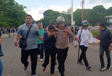 Polresta Jambi Bebaskan Empat Pendemo Diduga Provokator Usai Aksi di DPRD Provinsi Jambi