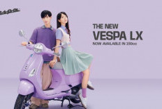 Vespa LX Terbaru Tampil Lebih Segar dengan Warna Baru dan Mesin 150cc Lebih Bertenaga