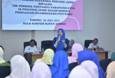 Transformasi Posyandu : Kolaborasi Kota Jambi dan Program Kampung Bahagia Tuai Apresiasi di Raker Posyandu