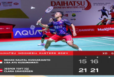 Pasangan Rehan/Lisa Gagal Tembus Semifinal Indonesia Masters 2024
