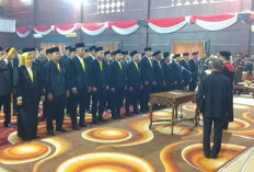 35 Anggota DPRD Tebo Dilantik  Diawali dengan  Rapat Paripurna