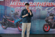 Gelar Media Gathering, Yamaha Jambi Perkenalkan Aerox Alpha kepada Jurnalis