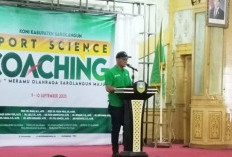 Bupati Hurmin Resmi Buka Sport Science Coaching