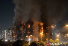 Kemlu: Dua WNI Tewas  Kebakaran Besar di Perumahan Hong Kong