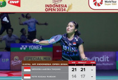 Gregoria Mariska Tunjung Sabet Tiket ke 16 Besar Indonesia Open 2024 Usai Mengalahkan Putri KW