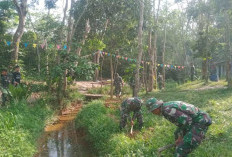 Tim TMMD Gali 500 Lobang  untuk Penanaman Pohon