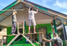 Warga Gotong Royong Bangun RTLH, TMMD ke-123 Kodim 0416/Bute