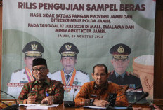 8 Merk Beras Premium Tak Sesuai Standar Mutu, Satgas Pangan Jambi Minta Penurunan Harga