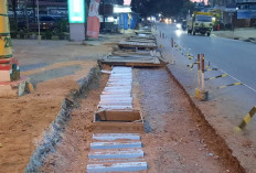Pengerjaan Sudah 60 Persen, Pembangunan Pedestarian di Soemantri Brojonegoro Telan Anggaran Rp 7 M