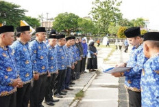 Bupati H M Syukur Lakukan Sidak Absen Usai Apel Besar Kedisiplinan, Dinas Terbaik Kehadiran 99 Persen 