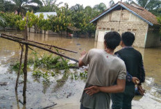 Ratusan KK Terdampak Banjir, Stok Bantuan  di Tebo Menipis