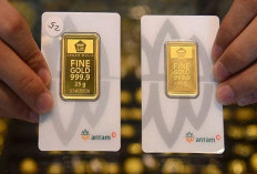 Wow, Harga Emas Antam Pecah Rekor, Tembus Rp2,4 Juta per Gram Jumat 10 Oktober 2025