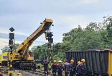 Jalur Kereta Gunung Megang-Penangiran Masih Proses Normalisasi
