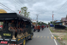 Polres Tanjab Barat Gelar Patroli Gabungan, Jaga Kamtibmas di Kuala Tungkal