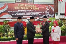 DPRD Kabupaten Bungo Gelar Rapat Paripurna, Peringati HUT ke-79 Republik Indonesia 