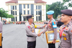 Kapolda Jambi Beri Penghargaan ke Personel