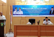 Bupati Bungo Hadiri Acara Penguatan Kapasitas HAM bagi ASN Dilingkungan pemkab Bungo 
