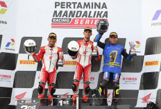 Adenata dan Rheza Melesat Kencang Kuasai Podium MRS Seri Akhir Bersama CBR600RR