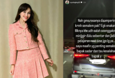 Ayu Ting Ting Alami Kecelakaan Mobil di Jalan Tol