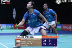 Rehan Naufal/Lisa Ayu Melaju ke Babak Delapan Besar Thailand Open 2024