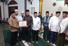 Wabup Muslimin Tanja Dampingi Wagub Abdullah Sani Dalam Agenda Safari Ramadan di Tanjab Timur