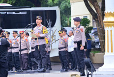 Ratusan Personel Polda Jambi Digeser