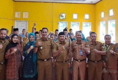 Camat Baru Diantar Tugas dan Gelar Pisah Sambut