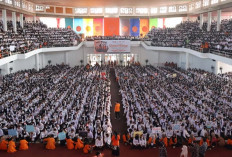 Universitas Jambi Gelar PKKMB 2024, 6.500 Mahasiswa Baru Siap Cetak Rekor MURI