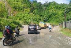 Jalan Nasional di Kerinci Rusak Parah, Arus Mudik Terancam Terganggu