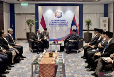 Prabowo Ajak PM Laos Tingkatkan Perdagangan Dua Negara