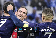 PSG Menang 2-0 atas Marseille Meski Bermain dengan 10 Pemain