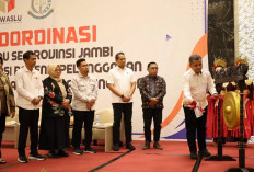 Bawaslu Jambi Gelar Rakor Sentra Gakkumdu Bahas Potensi Pelanggaran Pilkada 2024