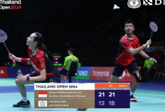 Dejan/Gloria Tembus Perempat Final Thailand Open 2024, Siap Hadapi Rinov/Pitha